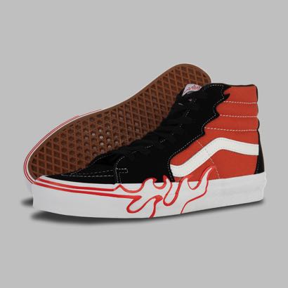 Tenis Vans Sk8-Hi Flame Hombre