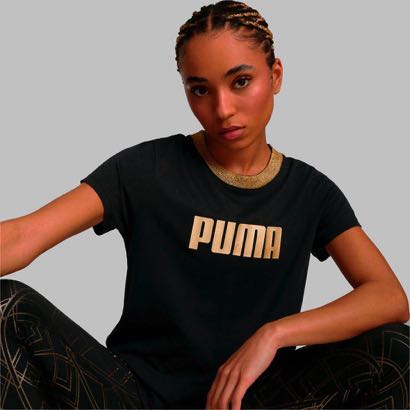 Playera Puma Deco Glam Mujer