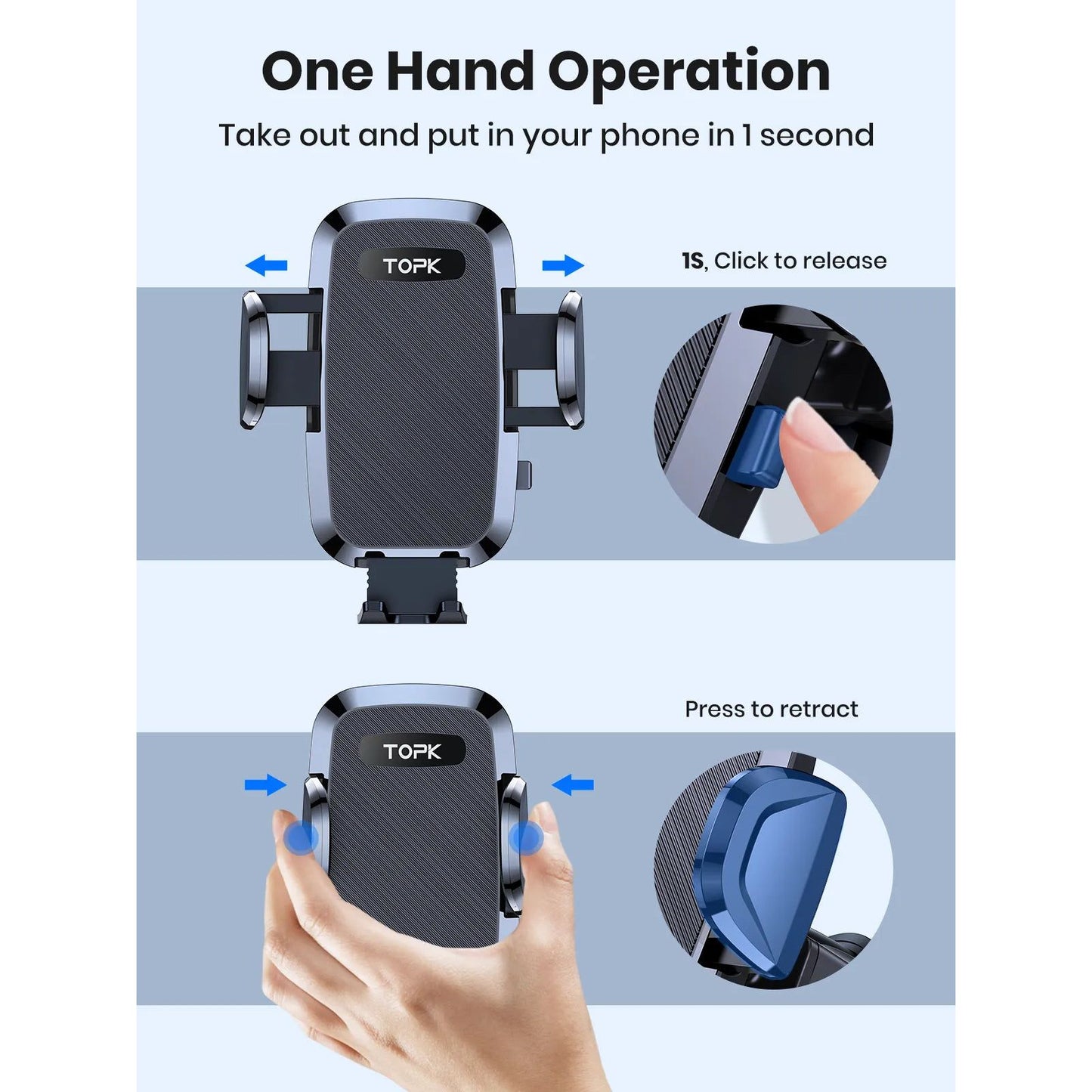 Soporte de teléfono para coche