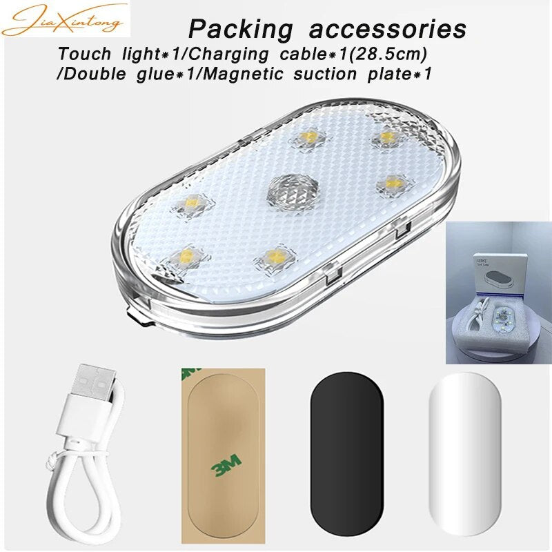 Luz Led Táctil interior Para Auto