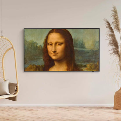 Samsung Pantalla 32" QLED The Frame FHD Smart TV + Marco café