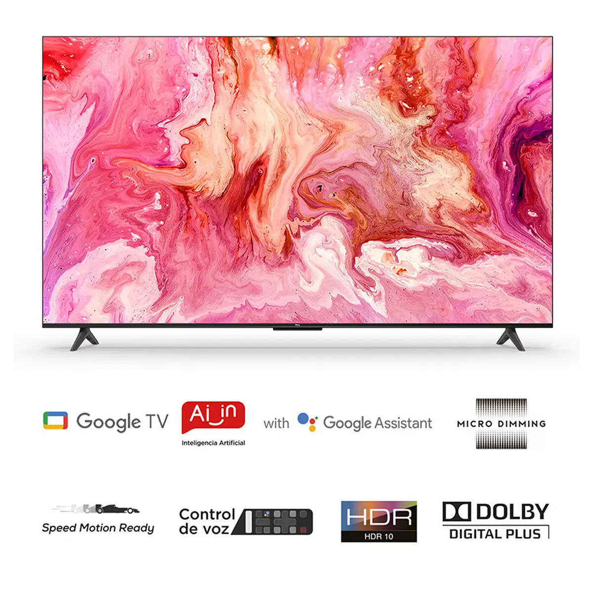 Pantalla 65" TCL 4K UHD