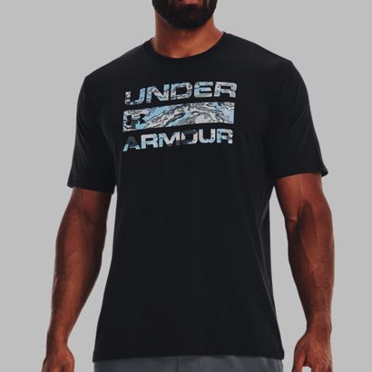 Playera Under Armour Stacked Hombre