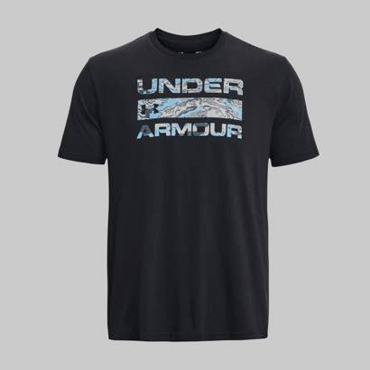 Playera Under Armour Stacked Hombre