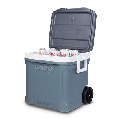 Hielera Igloo Max Cold Latitud de 58.6L con Ruedas