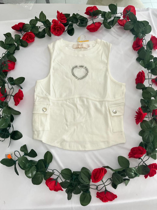 Blusa White Heart