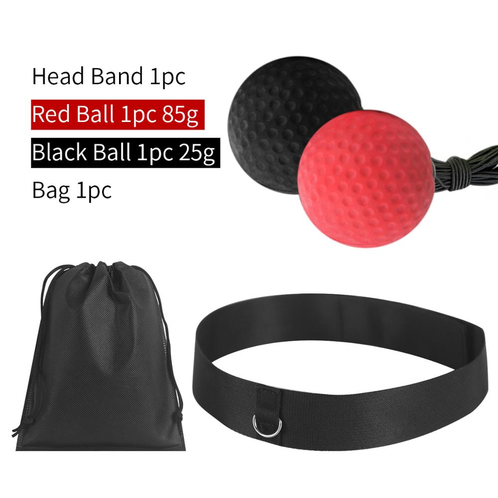 Pelota de boxeo para reflejos, pelotas de boxeo con diadema, velocidad de perforación, habilidad de lucha y entrenamiento de coordinación mano-ojo