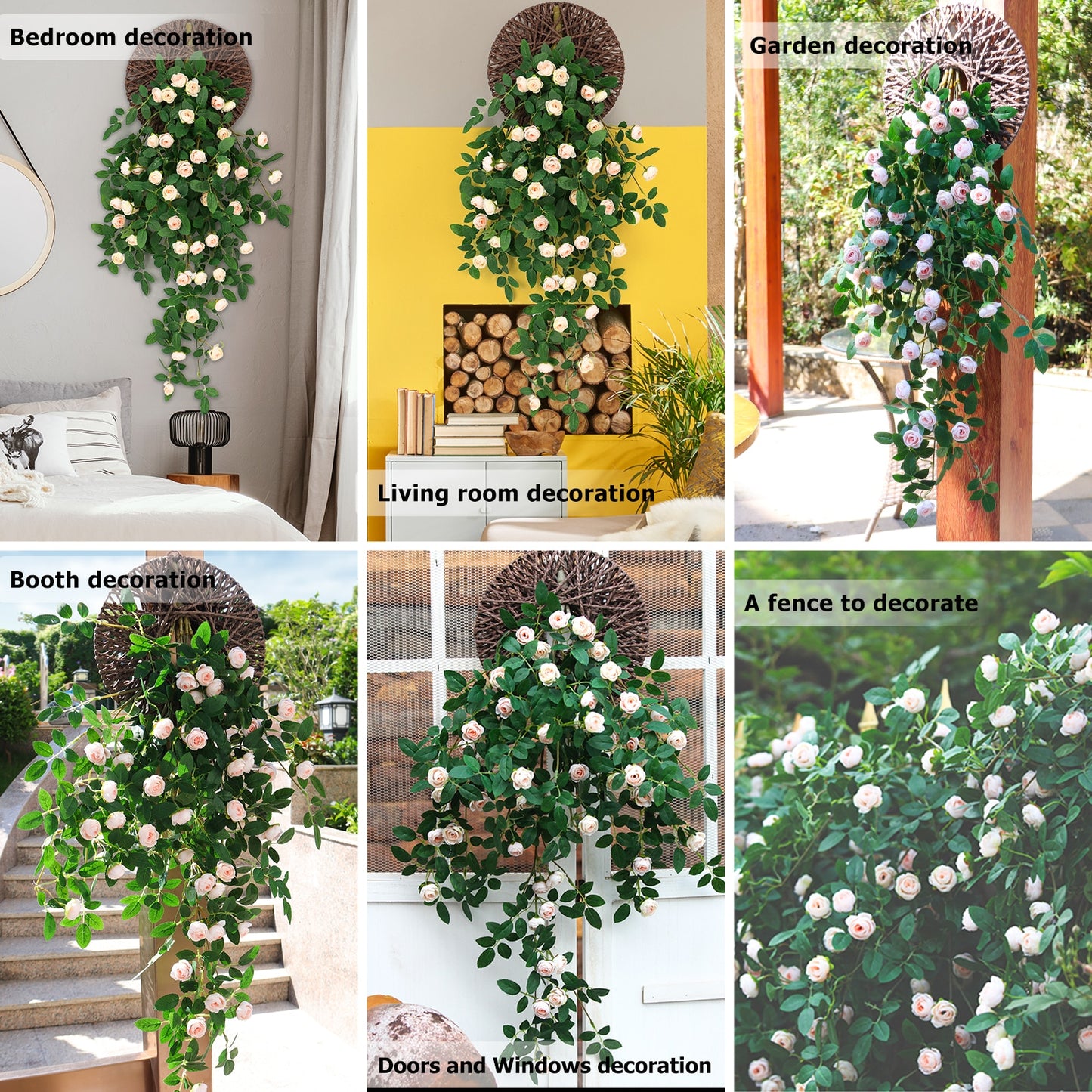 Flores Decorativas para colgar