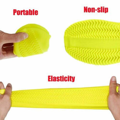 Cubierta de silicon impermeable para zapatos