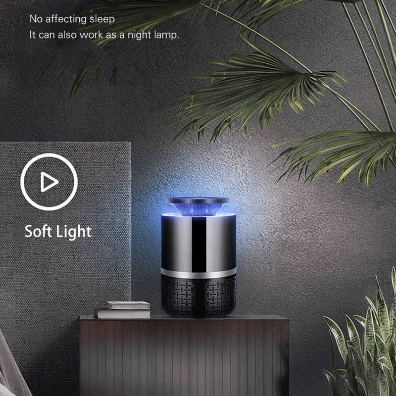 Lámpara LED Eléctrica Antimosquitos VAZU