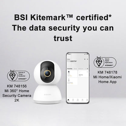 Xiaomi Cámara inteligente 2K 1296P HD, videocámara IP