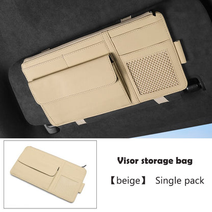 "Nuevo" Estuche Organizador Multifuncional Para Visera de Auto VAZU