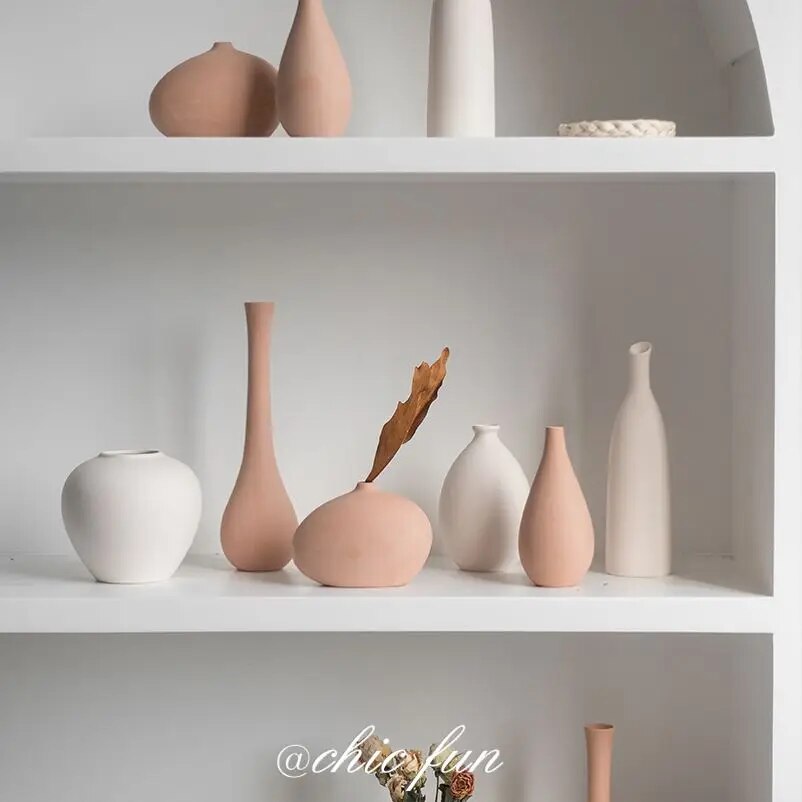 Jarrones y Floreros Minimalistas para decorar