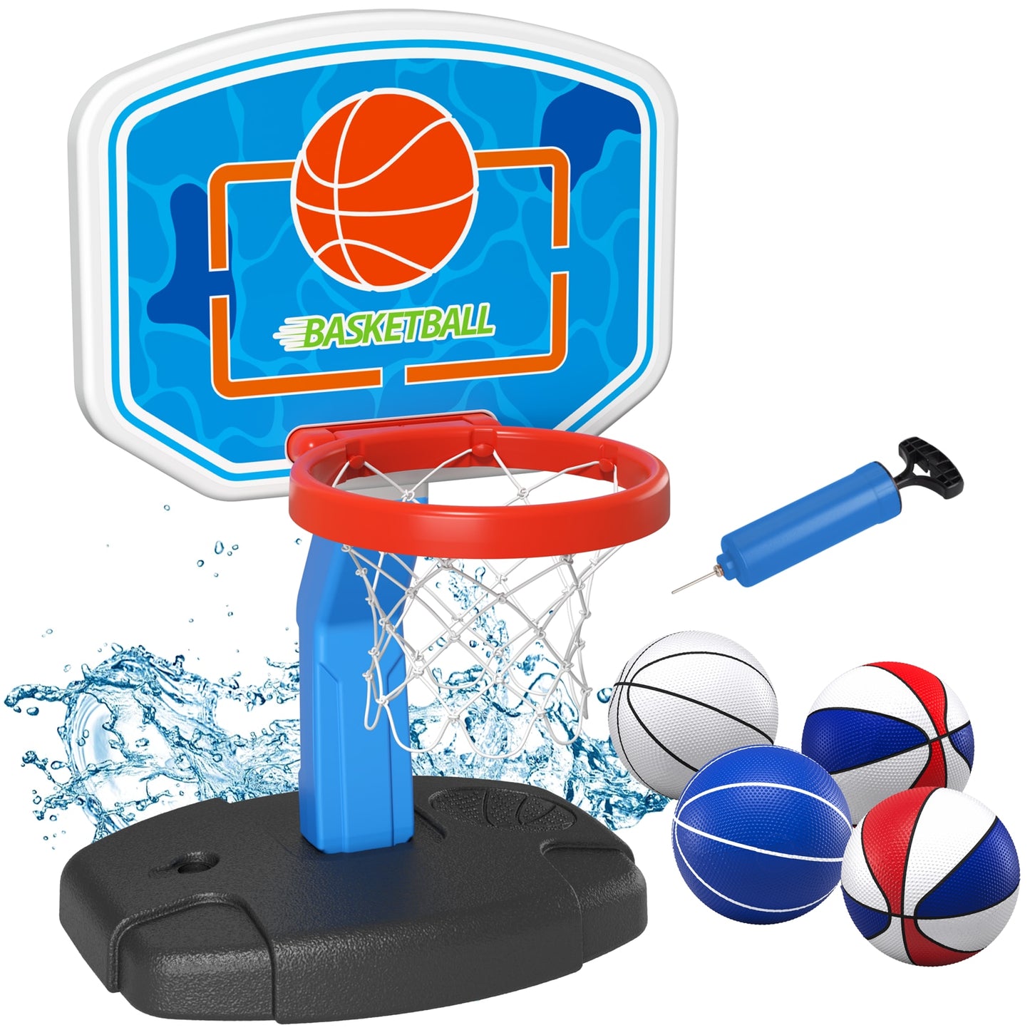 Aro de baloncesto para piscina VAZU