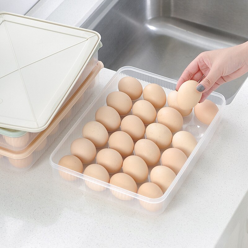 Caja de almacenamiento de huevos para nevera