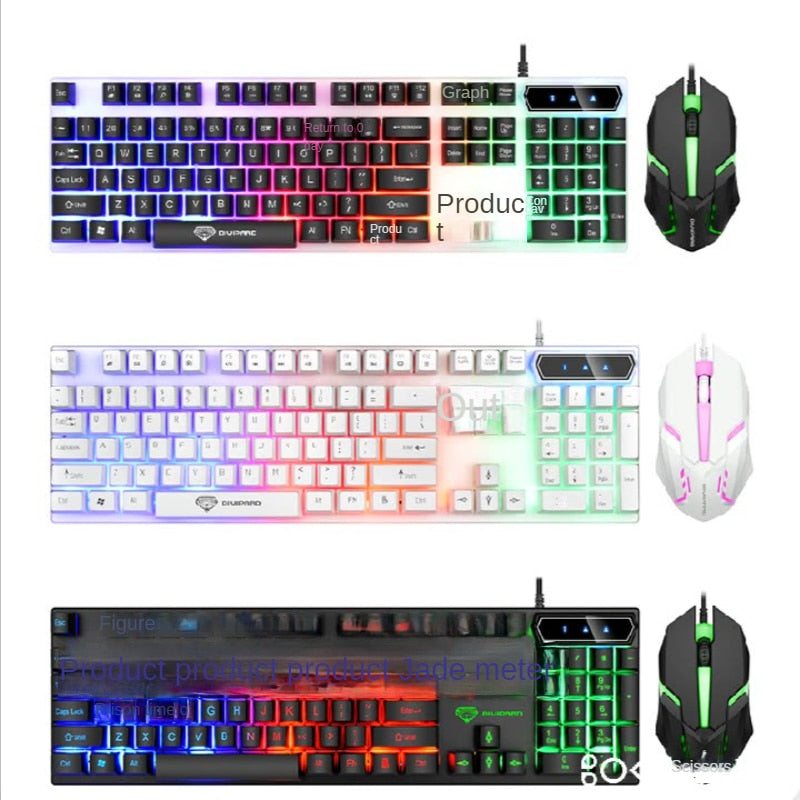 Teclado RGB Y Mouse RGB VAZU