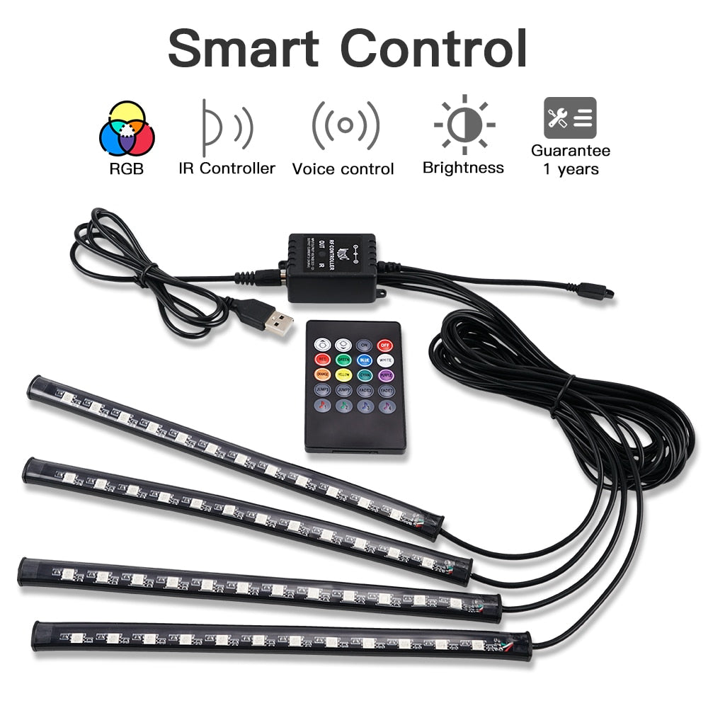 Leds Para Interior De Auto VAZU