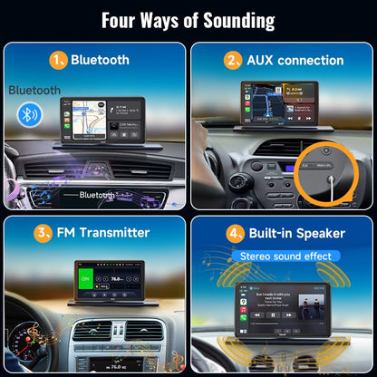 Pantalla Universal Para Coche VAZU