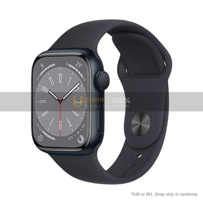2022 NUEVO Apple Watch Series 8 Caja de aluminio Apple Watch S8 de 41 mm / 45 mm con correa deportiva Reloj inteligente iOS