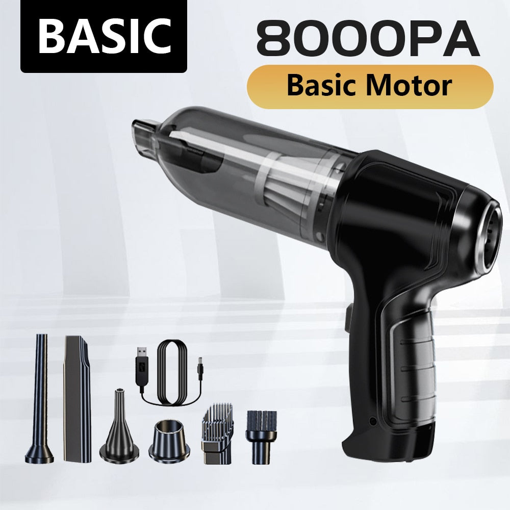 Mini Aspiradora inalámbrica para coche