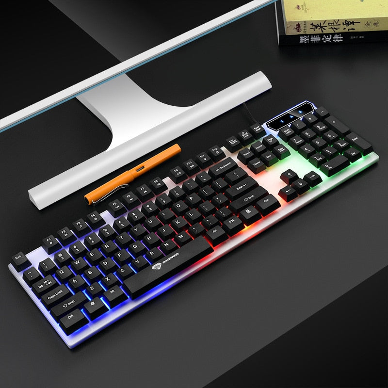 Teclado RGB Y Mouse RGB VAZU