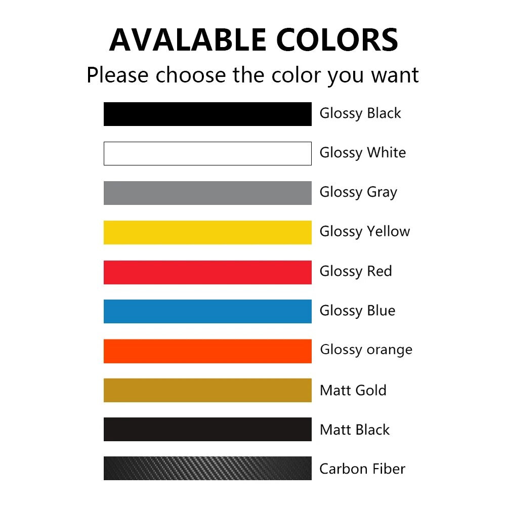 Car Tuning Stickers 