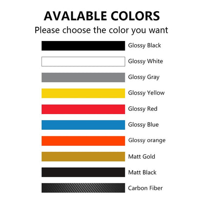 Car Tuning Stickers 