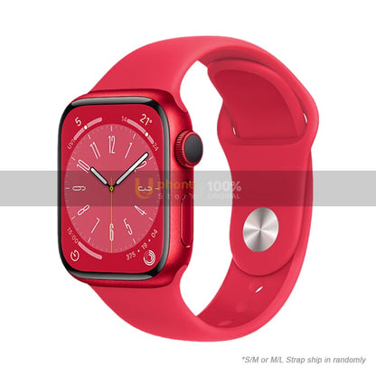 2022 NUEVO Apple Watch Series 8 Caja de aluminio Apple Watch S8 de 41 mm / 45 mm con correa deportiva Reloj inteligente iOS