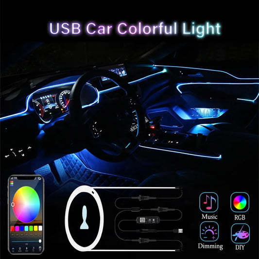 Luz LED para Interior de coche