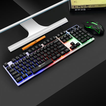 Teclado RGB Y Mouse RGB VAZU