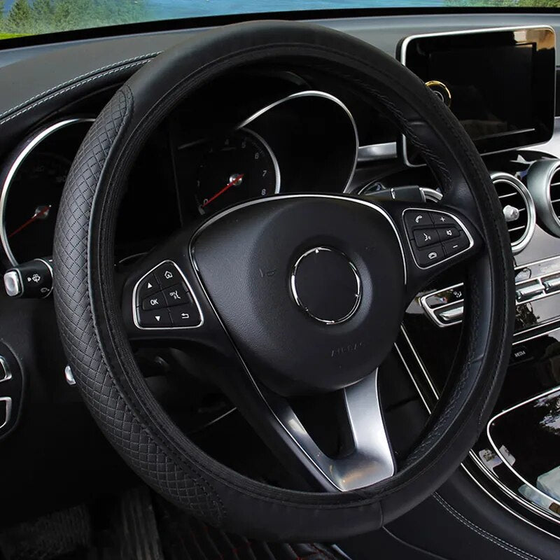 Funda Universal de Microfibra para volante de coche