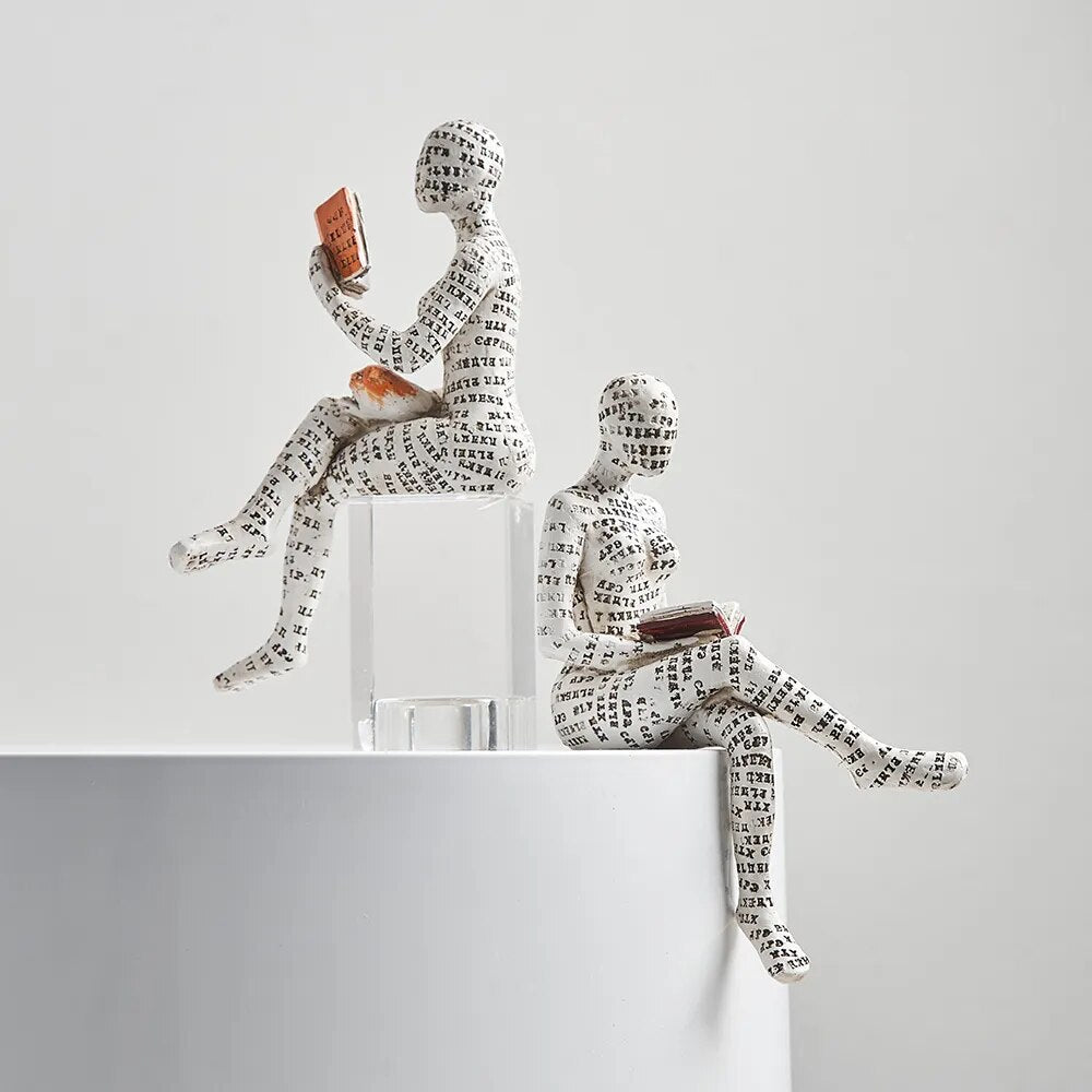 Figuras Decorativas Abstractas para Sala de Estar