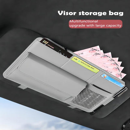 "Nuevo" Estuche Organizador Multifuncional Para Visera de Auto VAZU