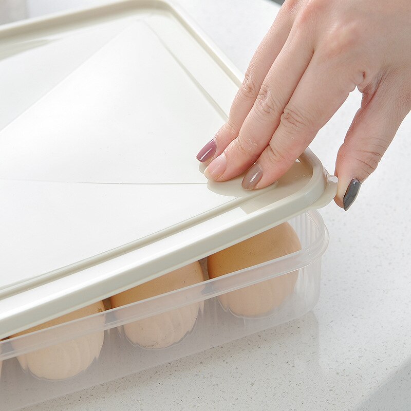 Caja de almacenamiento de huevos para nevera