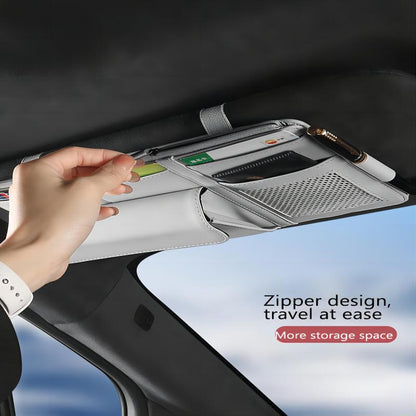 "Nuevo" Estuche Organizador Multifuncional Para Visera de Auto VAZU