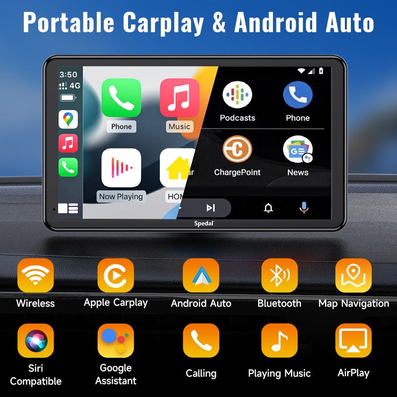 Pantalla Universal Para Coche VAZU