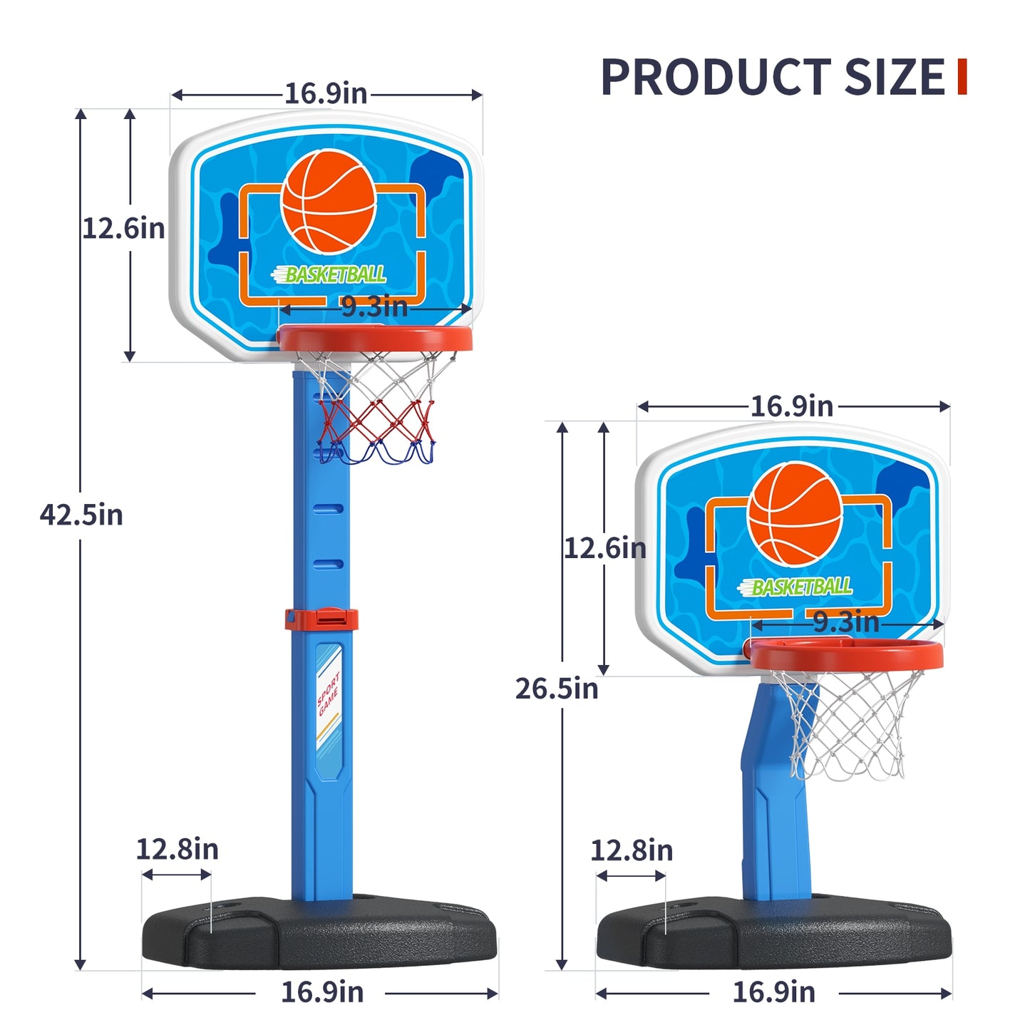 Aro de baloncesto para piscina VAZU