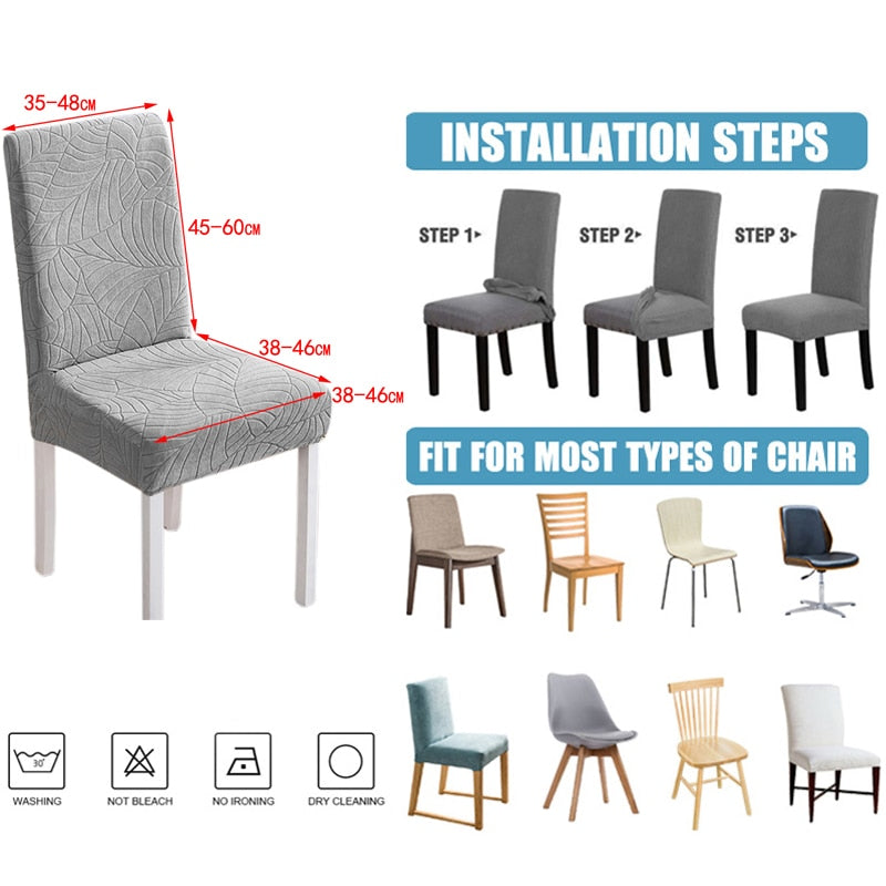 Funda Elástica Para Silla De Comedor (4/6 Pzas) VAZU