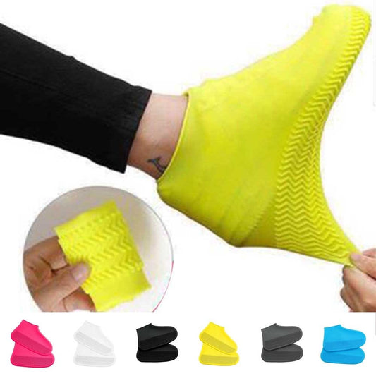 Waterproof silicone shoe cover