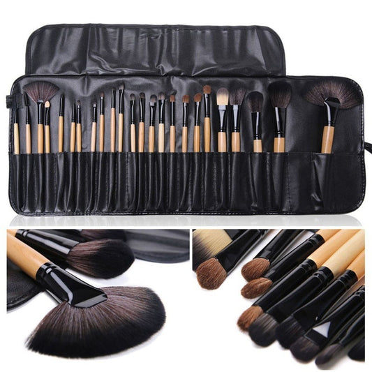 "New" Makeup Brush Set (24 Pieces) VAZU